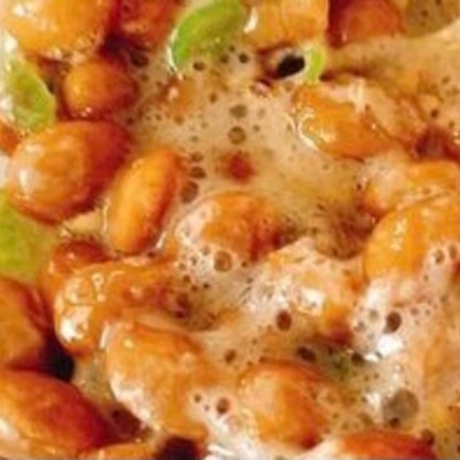 ジオンちゃんの納豆、すごく混ぜられていて素晴らしい泡立ちですね꒰ˊૢᵕˋૢෆ꒱♡健康的で良いですね‎ ꕀ꒰⁎ᵉ̷͈ ॣ꒵ ॢᵉ̷͈⁎꒱໊ෆ˚*
